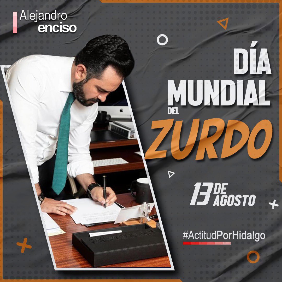 LideresMexicans's tweet photo. @alejandroENCISO #DíaInternacionalDelZurdo 🤜🏻🤛🏻
¡Uno muy destacado #AlexEnciso 👋🏻!
Con toda la #ActitudPorHidalgo🇲🇽 https://t.co/ICg2d2GZcH