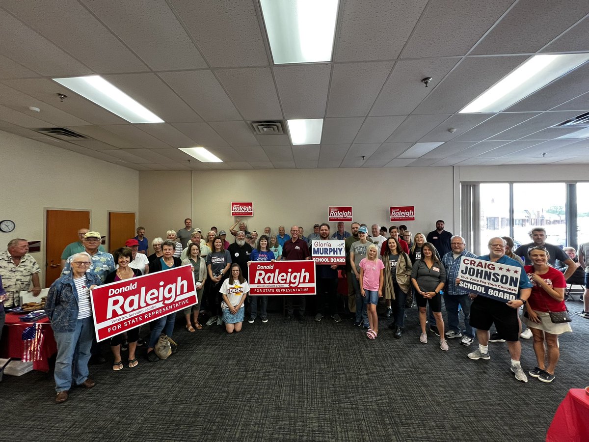 donaldraleigh's tweet photo. Our door knocking team was On Fire today at the CD6 Republican Victory Office. We had over 75 volunteers who showed up to bring our positive message to the community. The energy is off the charts. @BlaineMN @lexingtonmn @MNHRCC @mngop #hd32b Join our team https://t.co/AFBJpoPAnr https://t.co/Xf9COvOcGe