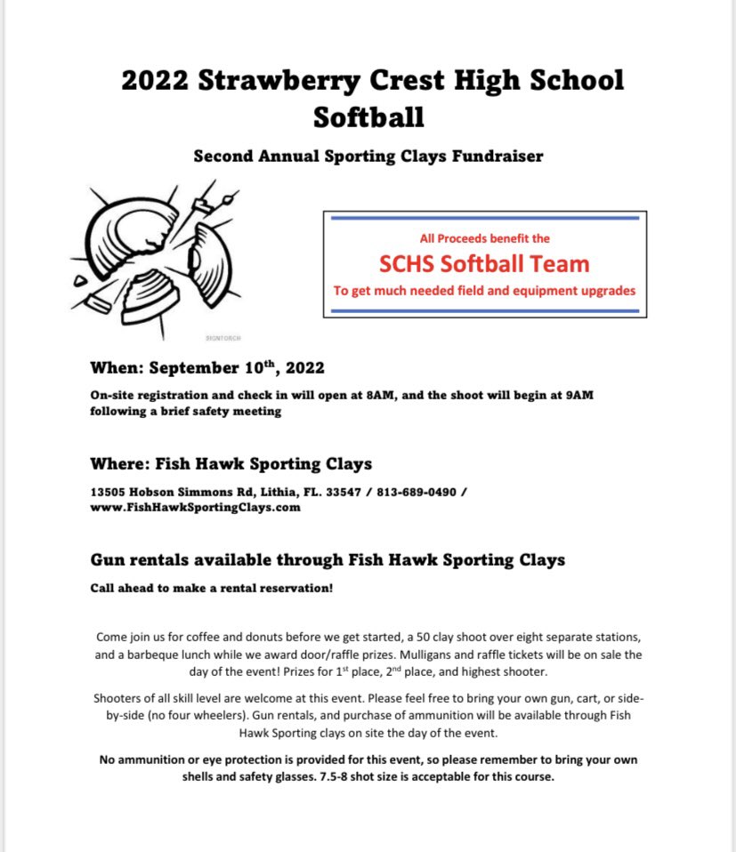 CrestSoftball's tweet photo. It’s that time!! Please consider signing up and spending a Saturday with a pretty cool group of girls! 

Don’t want to shoot? Donations are always accepted and appreciated!🥎 https://t.co/sdNVv2PVaW