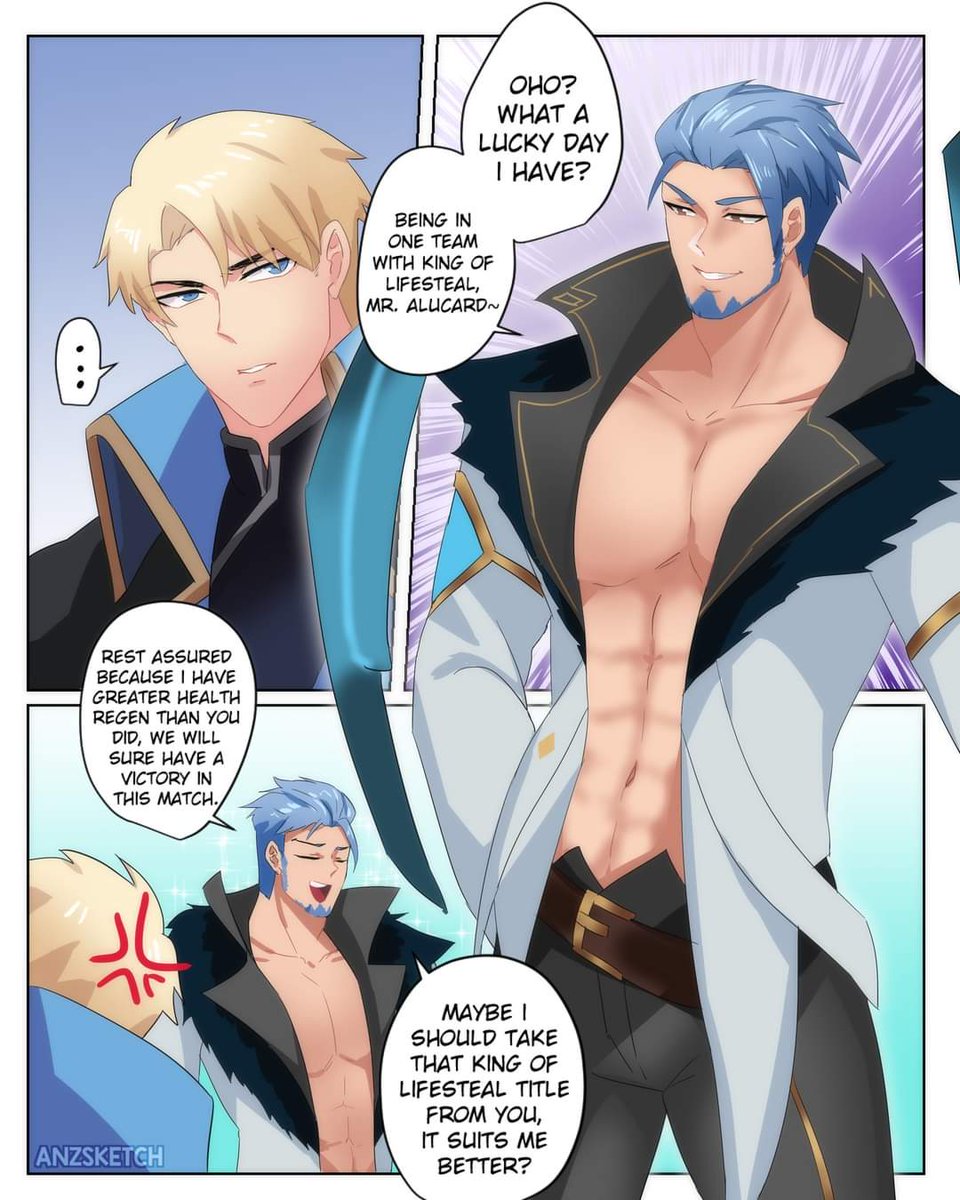 Fredrinn: Magiging kaibigan kita, 'di ba?😭 MGL creator @anzsketch Mo...