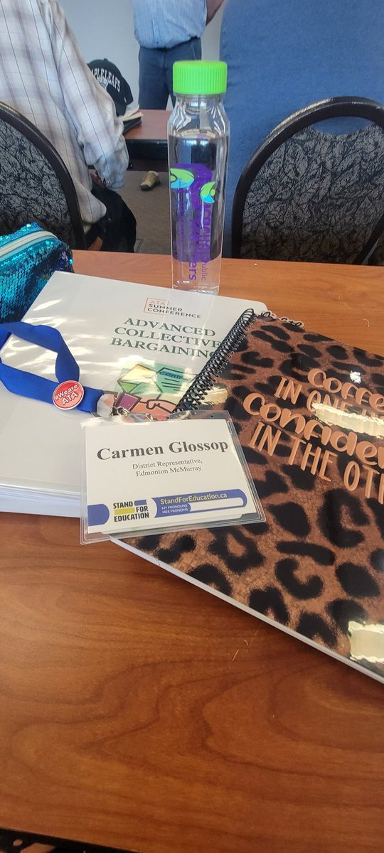 carmenglossop's tweet photo. Some of the ATA's 74th Summer (Camp) Conference highlights. It felt so good to reconnect with friends of the past and to make new ones. @albertateachers #atasumcon https://t.co/qee9GC7A0B