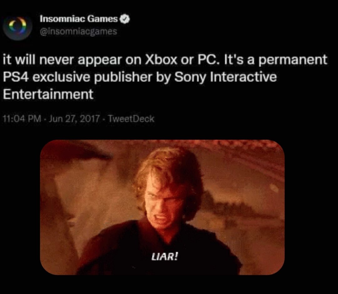 lahiru_dn's tweet photo. @insomniacgames https://t.co/KjxJqx7QYf