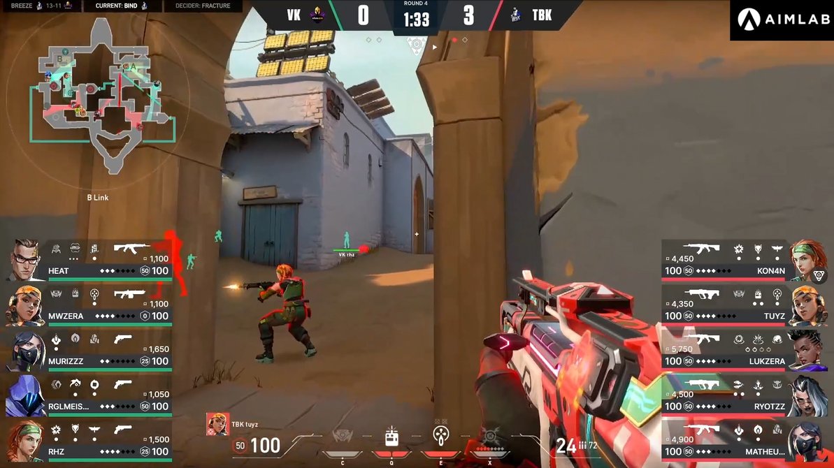 GodModeOficial's tweet photo. @TBKEsportsGG se pone en ventaja al ganar el primer mapa ante @VivoKeyd en la semifinal del Lower Bracket en el #VALORANTLCQ // TBK 1 - VivoKeyd 0 https://t.co/ILjLyXUW14