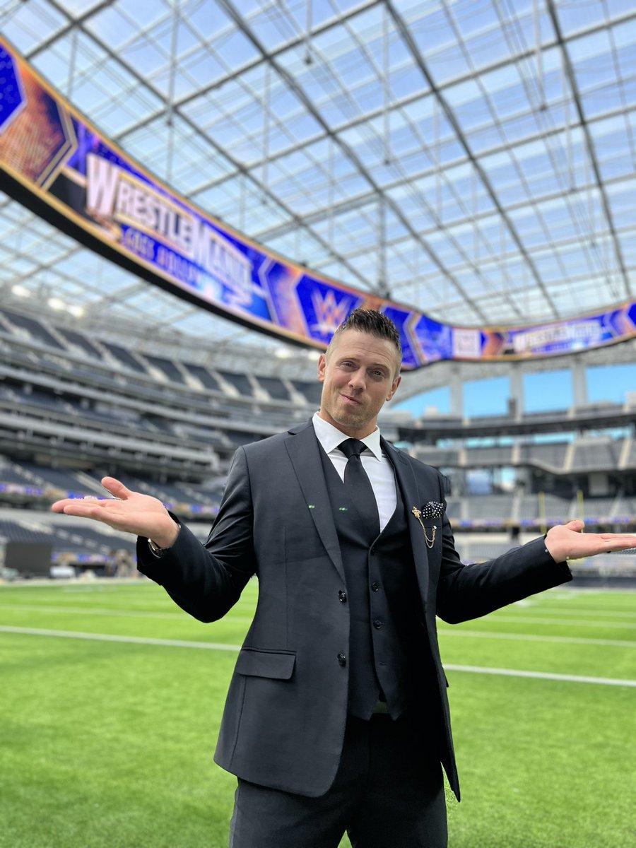 The Miz tweet media