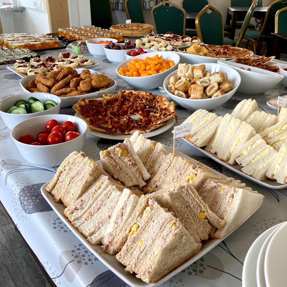 HatherleighCC (@cc_hatherleigh) on Twitter photo After their superb batting performance, the Hatherleigh 2βs and our visitors <a href="/PlymptonCC/">PlymptonCC</a> had this tea to enjoy! Keeping the tradition going. #CricketTeas #devoncricketleague After their superb batting performance, the Hatherleigh 2βs and our visitors <a href="/PlymptonCC/">PlymptonCC</a> had this tea to enjoy! Keeping the tradition going. #CricketTeas #devoncricketleague