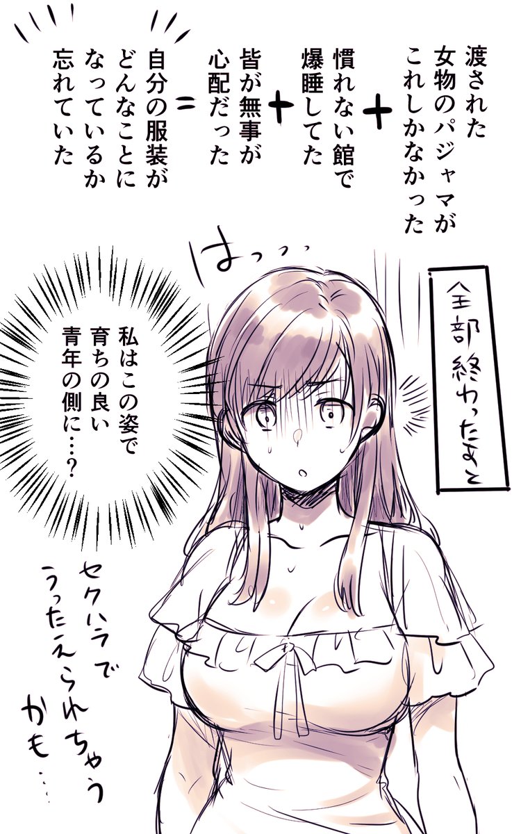 後に色々な経験得て立派な男になる予定のヒス君ですが、その色々な経験部分の様子を描いたヒス晶♀です(?) 