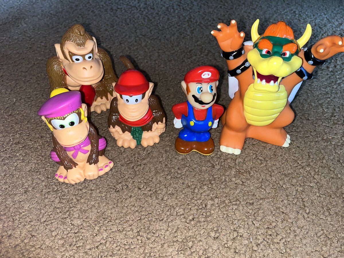I’m super excited!! I think I found the holy grail of Nintendo memorabilia toys!! Any help help would be  appreciated. Thanks! 
#nintendopower #nintendopowerexclusive #nintendo #dixie #dixiekong #diddykong #diddy #donkeykong #mario #bowser #supermariobros #supermario 