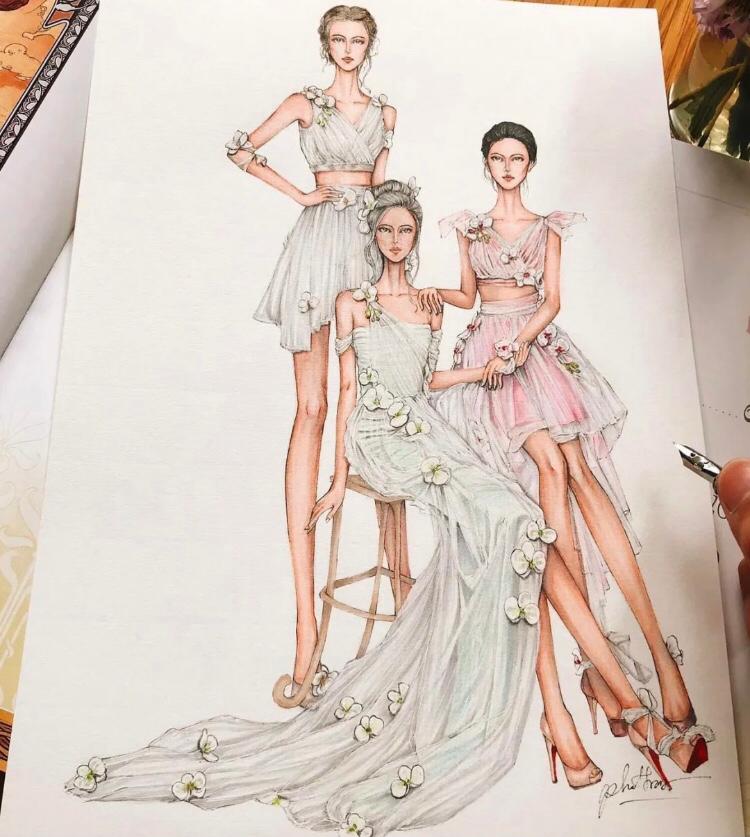 PoplarTerence's tweet photo. Any princess, like the clean white and elegant group dress. https://t.co/52IuJRDSpA