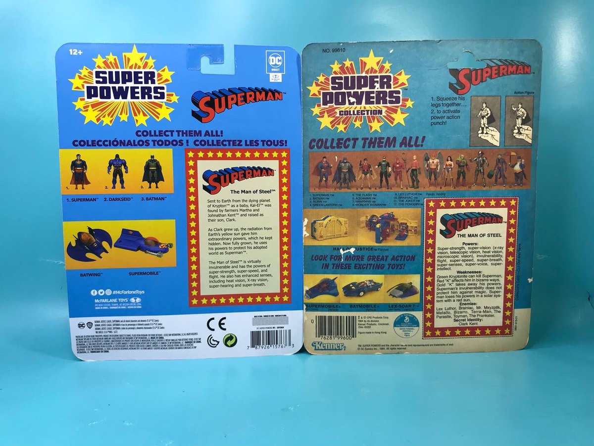 RealHectorCan's tweet photo. Got the new #SuperPowers by @mcfarlanetoys
Took all the pictures I need 4 the video-
Which do U think I should #unbox 1st?
#Toycollector #kenner #unboxing #toyreview #Superman #Batman #supermobile #batman #robin #batmobile #batwing #toyphotography https://t.co/NRsiDq9vcp