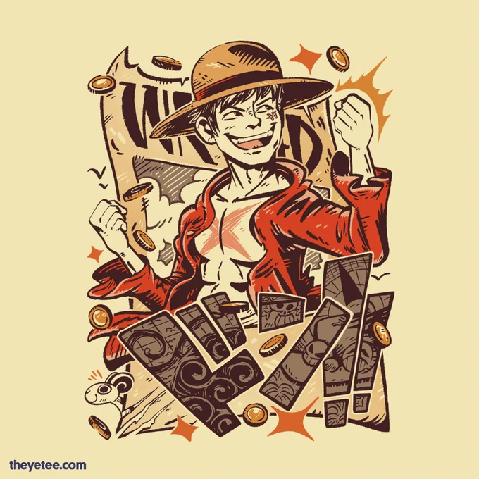 Meet us at the sea shanty rave down at the anime convention. Designed by   
