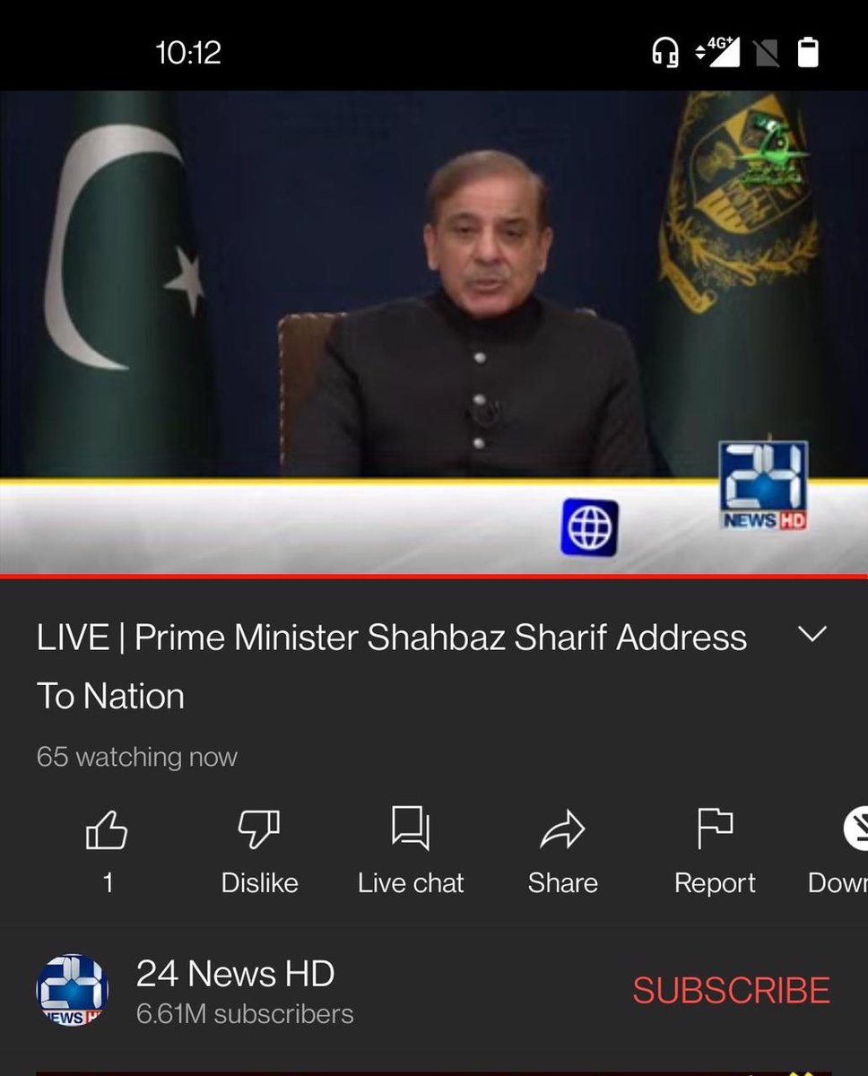 SdqJaan's tweet photo. مسلط شدہ وزیراعظم کو پورے 65 لوگ دیکھ رہے ہیں، 62 نے ان کے اپنے وزیر ہیں اور جس کو اقتدار سے نکالا گیا ہے، اس کو دیکھ لیں، صرف ایک چینل پر کتنے لوگ دیکھ رہے ہیں؟
👇
https://t.co/atNGeafi3Y https://t.co/LKbcM54KAT