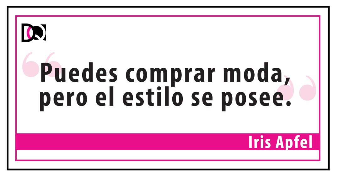 soydiquintero's tweet photo. Feliz día ✨
#frasesconestilo #soydiquintero #moda https://t.co/cZjJyxncJg