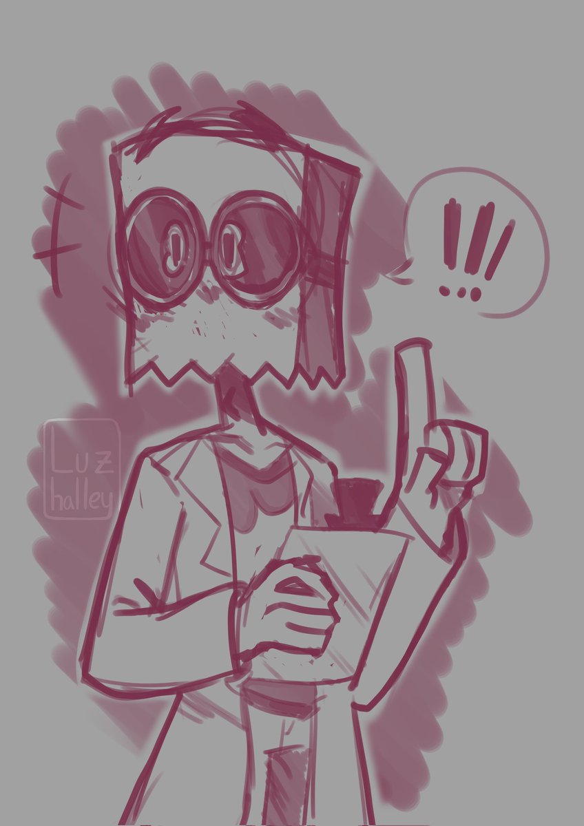 Luzhalley's tweet photo. Sometimes I just think about him 
#DrFlug #villainous #fanart #FanArtFriday https://t.co/CpII7bvOQD
