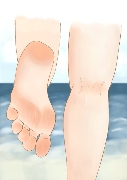 To my followers.

Thanks for all your support!
I am Japanese but my followers are from many different countries.
And they all like feet.
So nationality doesn't matter.
I want to make friends with them by drawing their feet! 