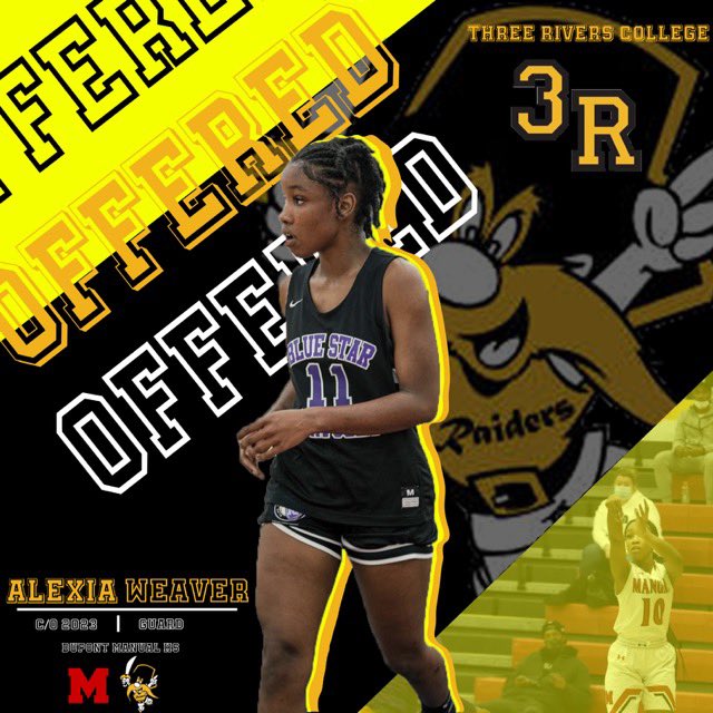 After a great conversation with <a href="/CLiv3402/">Caleb Livingston</a> I am extremely grateful to have received my first offer from <a href="/3Rwbb/">Three Rivers College Women's Basketball</a>. Thank you for this amazing opportunity! @LadyCrimsonBB <a href="/KentuckyPremier/">Kentucky Premier EYBL</a> <a href="/s_weaver1/">Sher'he Weaver</a> <a href="/weaver_wayne02/">Wayne Weaver</a>