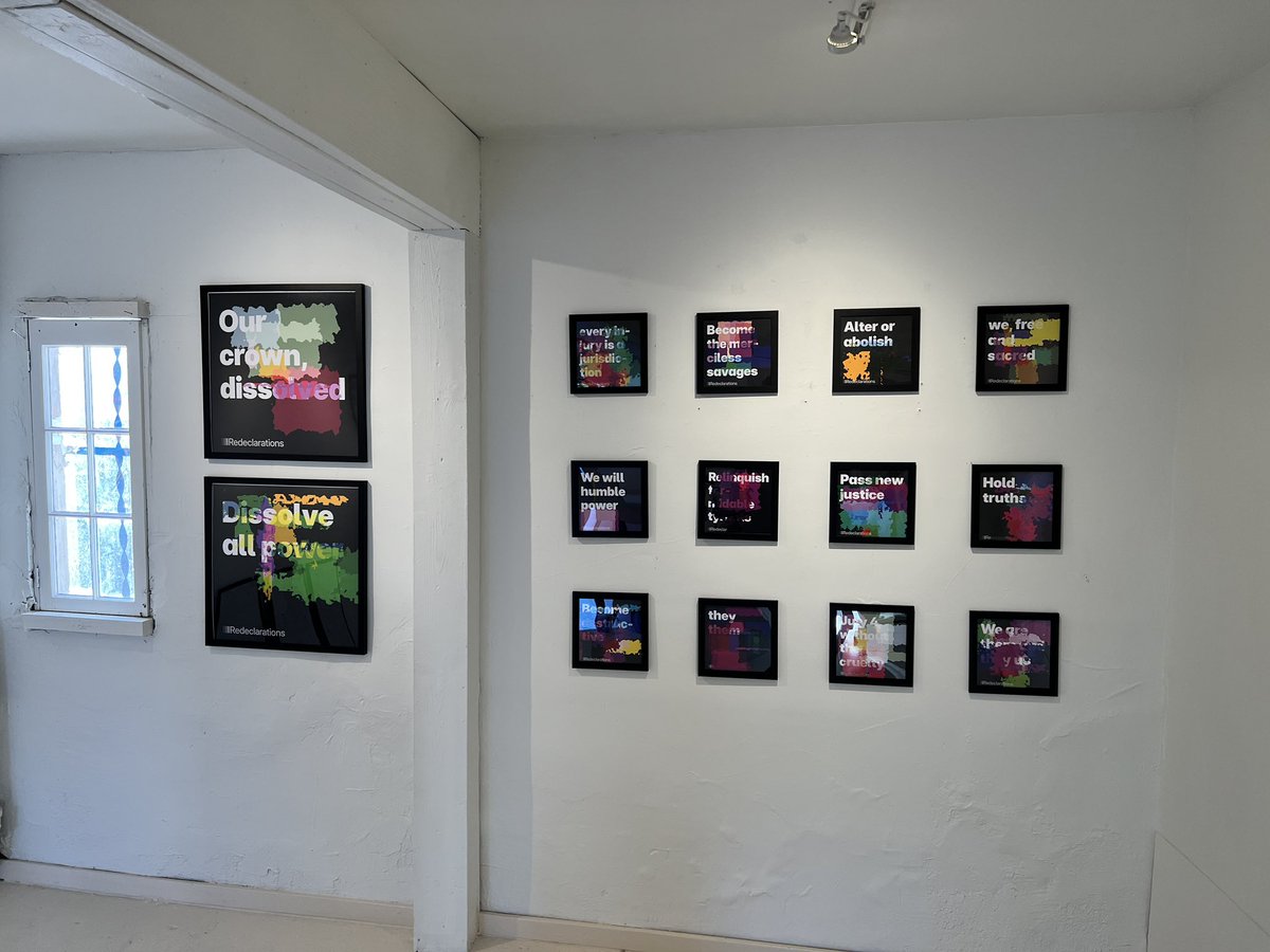 Our first Art show @silo_118 gallery!!! ❤️ 

A mountain of gratitude for the curator and gallerist Bonnie Rubenstein and my friend Michael Armor. Thank you ❤️ <a href="/chase_mccoy/">Chase McCoy</a>, <a href="/loopypoet/">esc tweedle dee</a> and @yallah_halim we did it!!