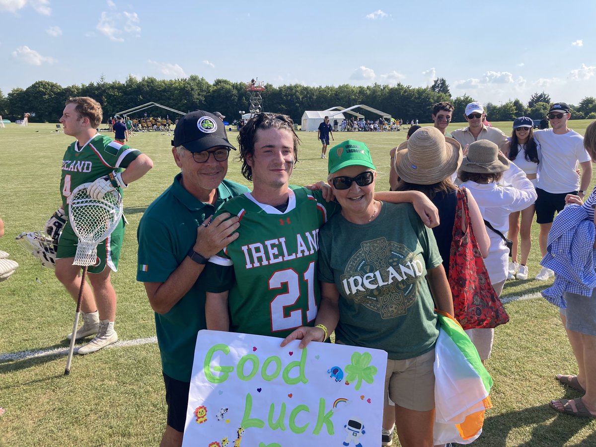 Go Ireland. Great to have a nephew on the team. Let’s cheer for Ireland and team USA