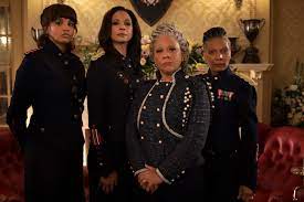 calm_committee's tweet photo. 🪡(8/14)#MotherlandFortSalem gives us the Bellweather family - a prestigious, high-ranking military fam. Protagonist Abigail has the most powerful weatherwork ever seen &amp; leads the Army's best Unit. Petra serves as General of the Army. #SaveMotherlandFortSalem #CrossoverCampaign https://t.co/cMehamw4Du