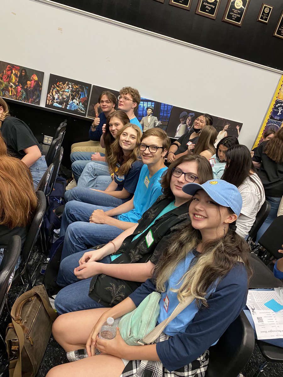 Bridgeland Theatre Company (@blandtheatreco) on Twitter photo Bridgeland Theatre Company officers at Leadership Training today! Thank you <a href="/Texas_Thespians/">Texas Thespians</a> <a href="/PantherPlayers/">Panther Players</a>
For hosting a great day! <a href="/ursaboosters/">Bridgeland Theatre Arts Booster Club</a> Bridgeland Theatre Company officers at Leadership Training today! Thank you <a href="/Texas_Thespians/">Texas Thespians</a> <a href="/PantherPlayers/">Panther Players</a>
For hosting a great day! <a href="/ursaboosters/">Bridgeland Theatre Arts Booster Club</a>