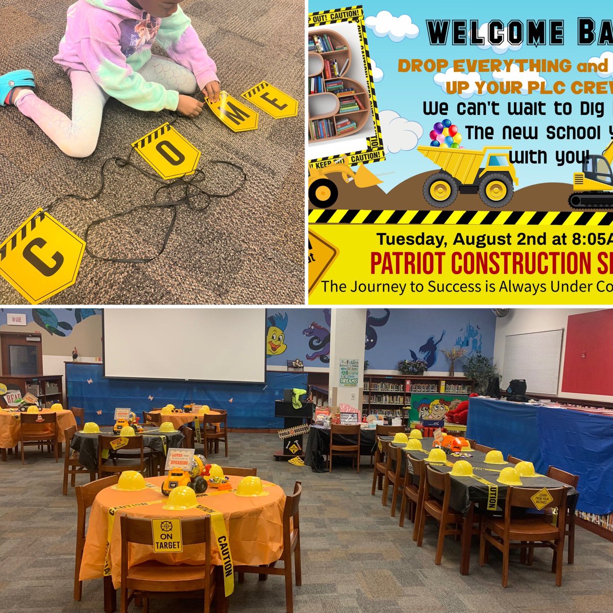Patriot_Elem's tweet photo. Patriot Elementary’s pre-school set-up was a hit! #BuildingExcellence! #BuildingGreatMinds #RoadToSuccess ❤️🤍💙 https://t.co/gOETPYNP9q