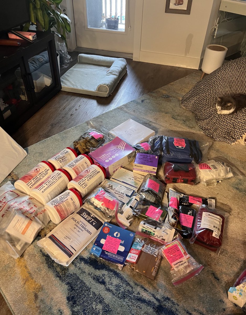 whidget's tweet image. Newest med shipment to #ukraine. I can’t believe how amazing people are and how many go out of their way to donate and help me with all these projects. It’s absolutely humbling and I will never forget these kindnesses. You are literally saving lives. ALL my love 🥰🥰🥰