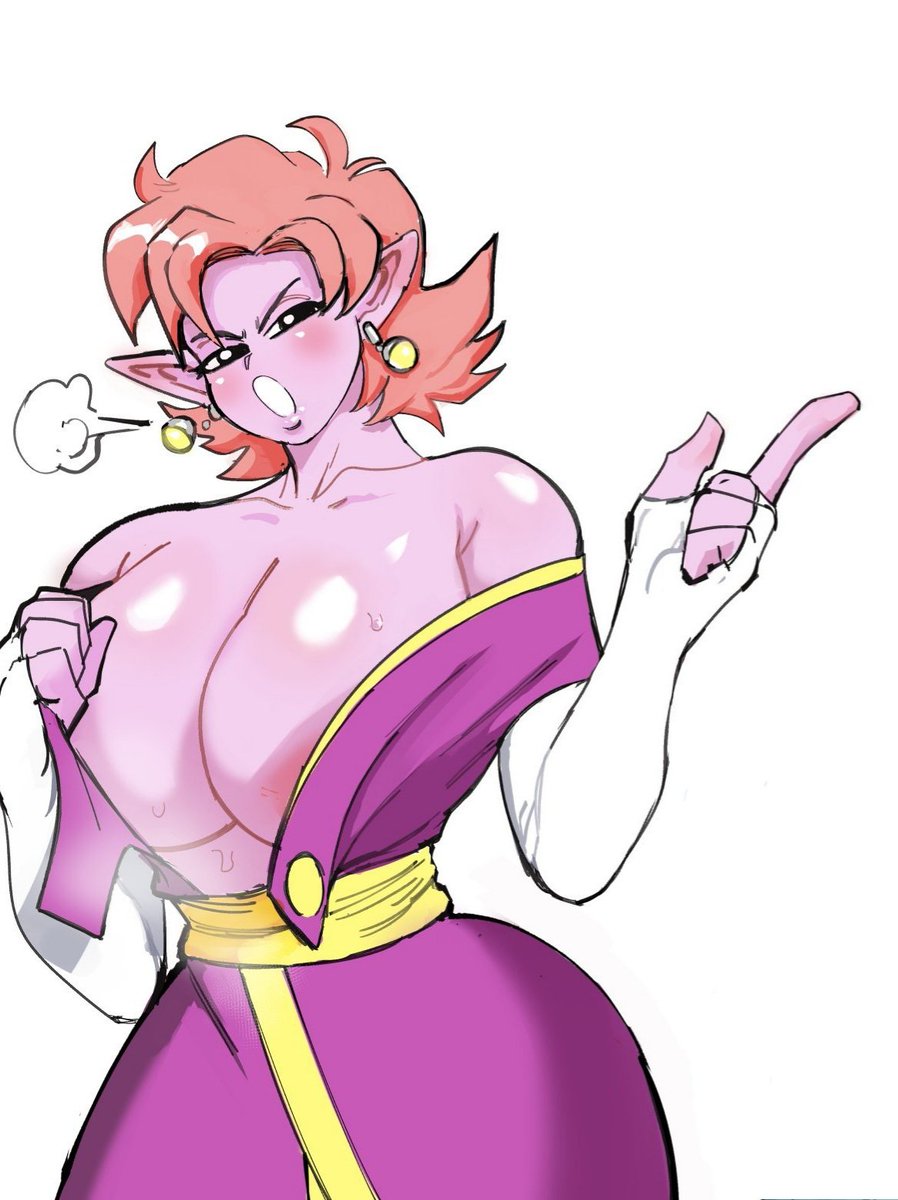 TimeProtectoris's tweet photo. [SeductiveSunday]

"Since you all have been complaining about my robe, how about I just take it 𝗼𝗳𝗳?!"

She's a little drunk, someone stop her. https://t.co/YLStXBy6U7