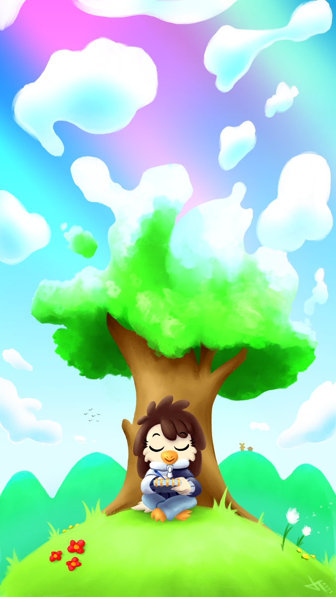 A gift for <a href="/paurachan/">lazy_chickenbutt</a>, a friend to all of us in the shananigang! Keep making wonderful work, you crazy cool chicken!!

---

#art #shenanigan #digitalpainting