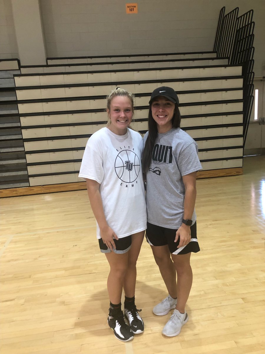 jada_edwards33's tweet photo. Thanks @TusculumWBB and @coach_map and also coach @LindseyRoddy23 for a great Elite camp today! It was a great learning experience and I look forward to keeping in touch! @ETAThunder2024 @ETAThunder https://t.co/QkN8TYk2xG