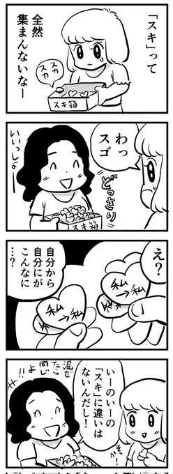 スキ箱
(四コマ漫画) 