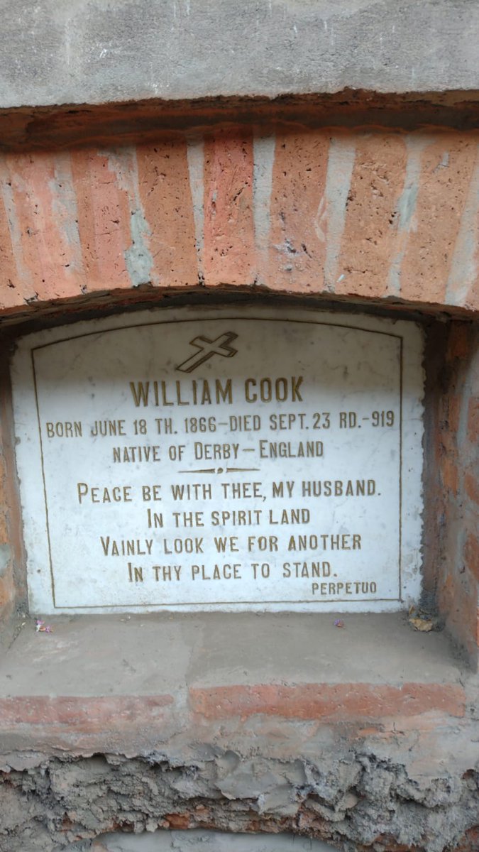 CCHYPF's tweet photo. CEMENTERIO N°1 DE RANCAGUA, NICHO DE WILLIAM COOK
Nuestro integrante Cristian Arce aportó con la fotografía de esta particular nicho, correspondiente a #WilliamCook. Detalles en la descripción.
#CementeriosChilenosYPatrimonioFunerario #CementerioN1DeRancagua https://t.co/N6oB3UB1Bz