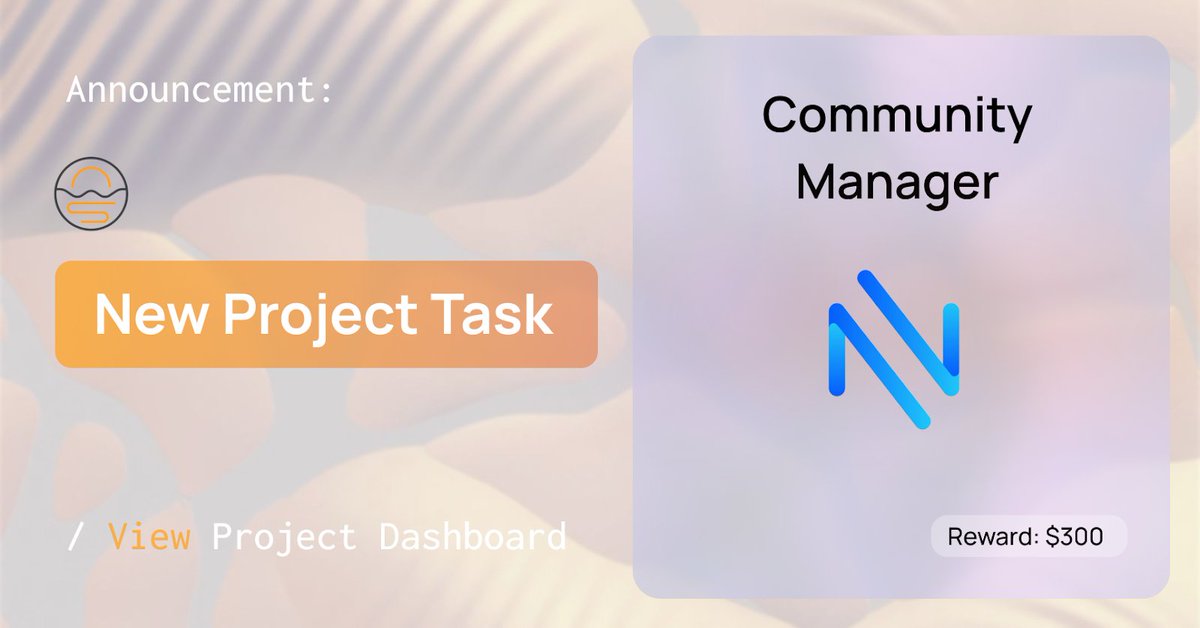 openwebsandbox's tweet image. NEAR P2P | Community Manager (Discord) ⚡️

@NearP2P is looking for a community builder to support the Russian-speaking community on Discord. If you have enough skills and knowledge, check the link below 👇 

Apply: bit.ly/3A6acPZ

#Web3career #communitymanager #CV