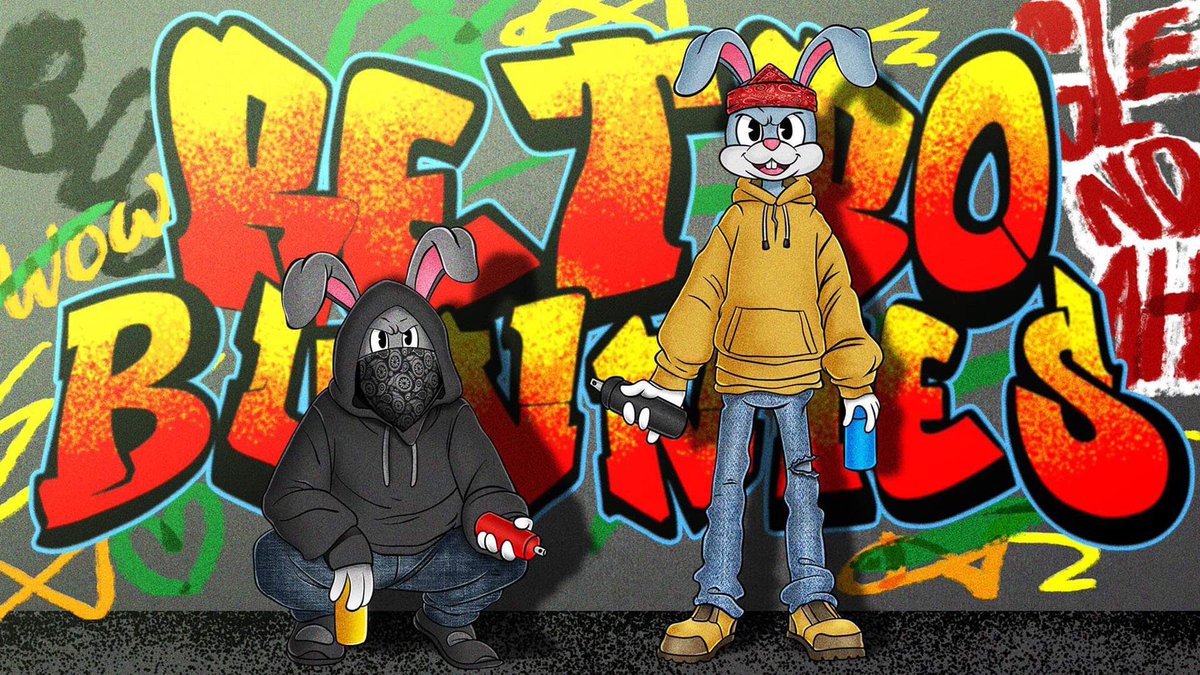 Retro Bunnies tweet media