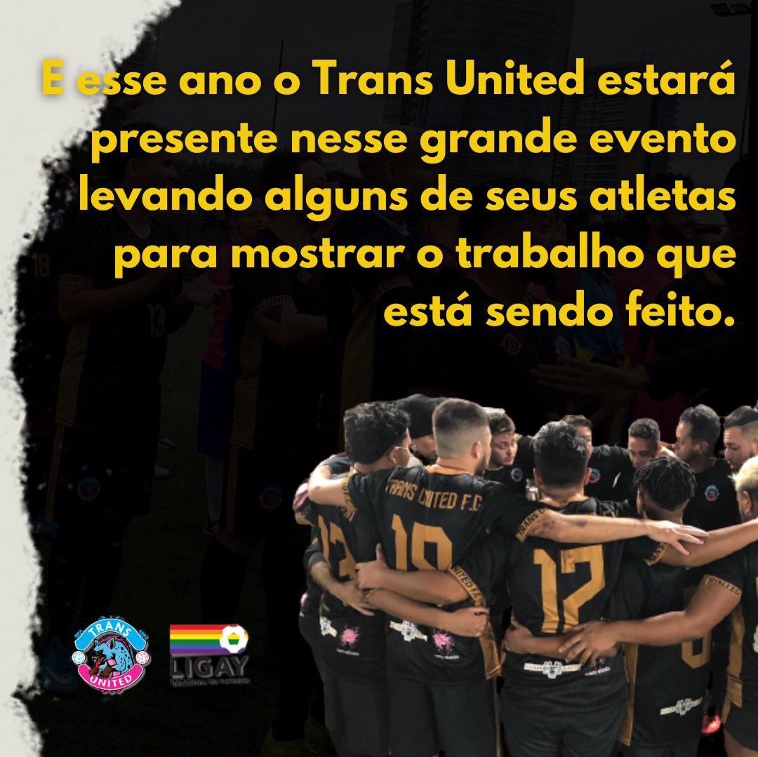transunitedfc's tweet photo. Fala alcatéia estaremos presentes esse ano na BFEXPO 2022. Nossos atletas estarão na maior feira de futebol da América Latina e competirão em um jogo super inclusivo! 
🏳️‍⚧️🏳️‍🌈 
Nos vemos dia 07 de Setembro, São Paulo.
#TransUnitedFC https://t.co/tJTGjIXJOL