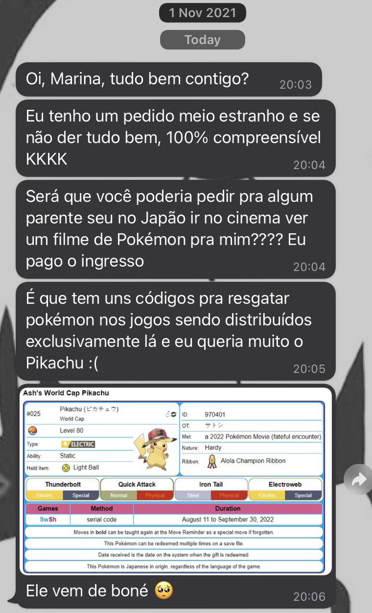 sério, o meu ex…… (detalhe pra data da nossa última conversa) (tô postando aqui porque queria alguém pra rir comigo disso, mas ele me segue na me conta pessoal e tals)