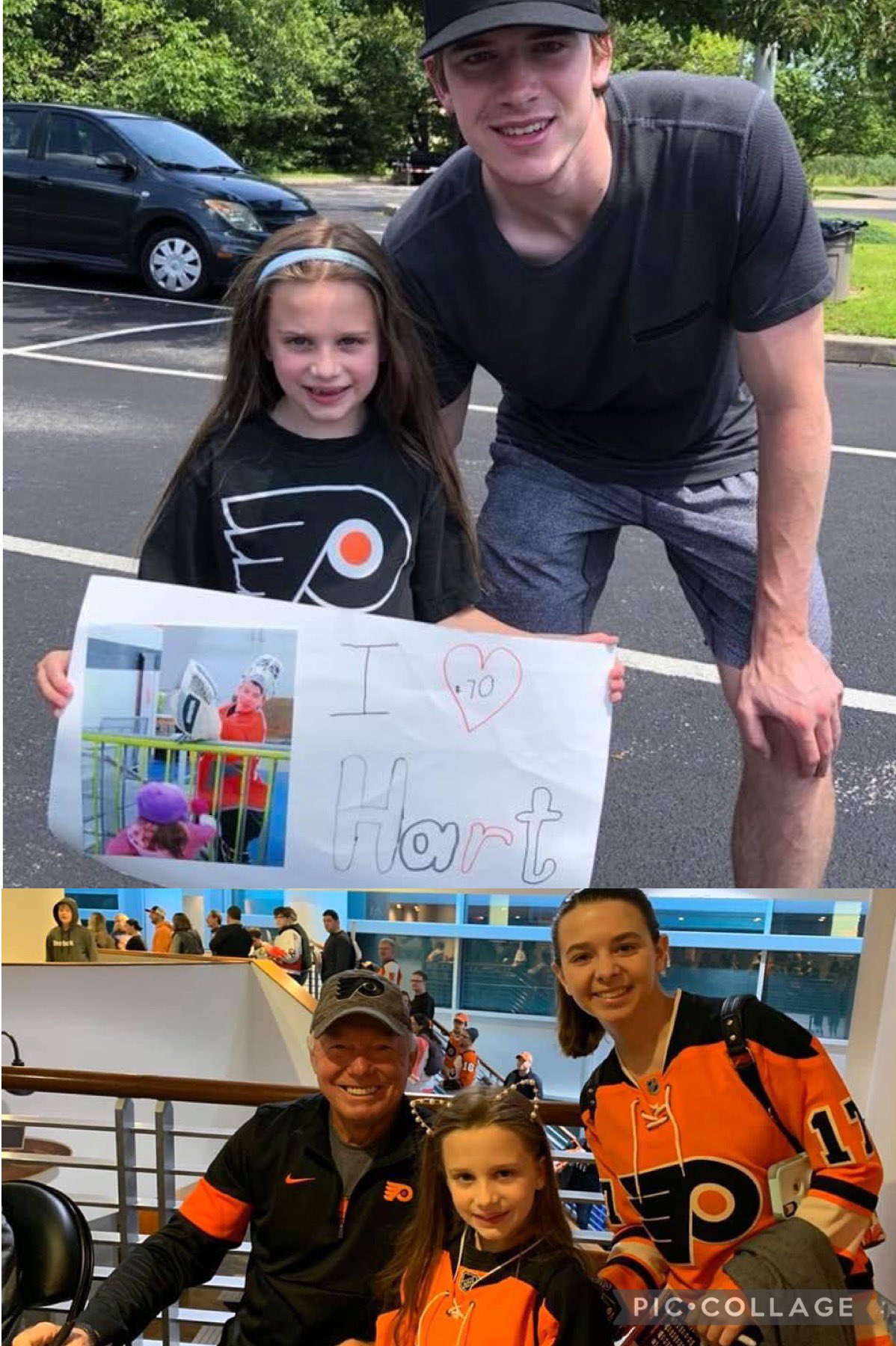 Happy Birthday to Carter Hart and Bobby Clarke. 