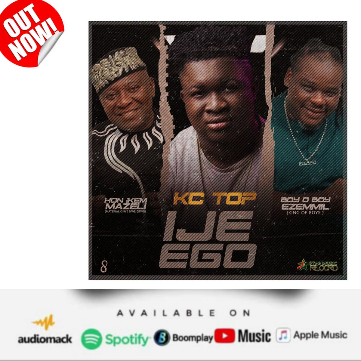 iamkctop's tweet photo. IJE EGO is now out with another hot!!! 🔥🔥
Use the link below to download, stream, share and enjoy good music 👇👇👇👇👇👇👇👇

https://t.co/fQyB0Uv9Fl

https://t.co/k3cigEjsUc https://t.co/0z2ISS2wQb