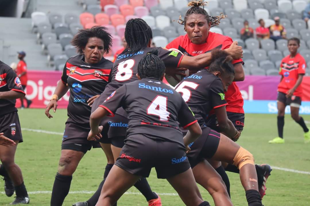 Our trial match as part of the @RLWC2021 selection process. Yesterday's match featured 34 PNG-based Santos PNG Orchids (PNG based) hopefuls playing as Team Black and Team Red. Head coach Ben Jeffries will name his final 23-player squad in the coming weeks. #png #rugbyleague