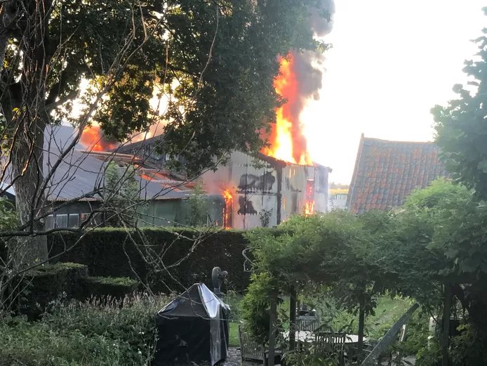 Zeer grote brand, Lopikerweg west Lopik