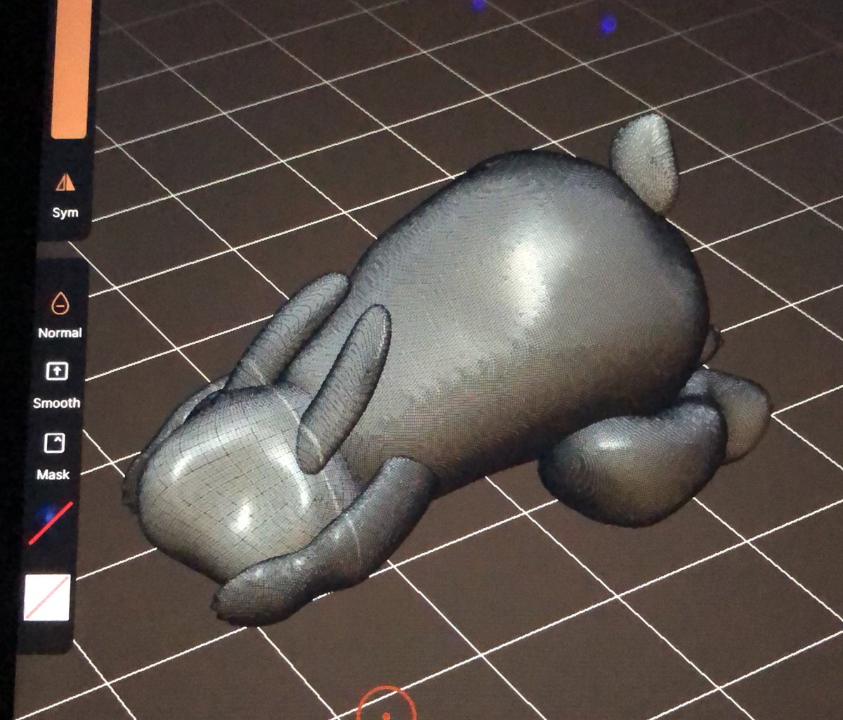 ivalampwork's tweet photo. More programm... Second step in 3d. Nomad more clear for me) #nomad #3d #scult #nomadsculpt https://t.co/4q5t7Hg9dU