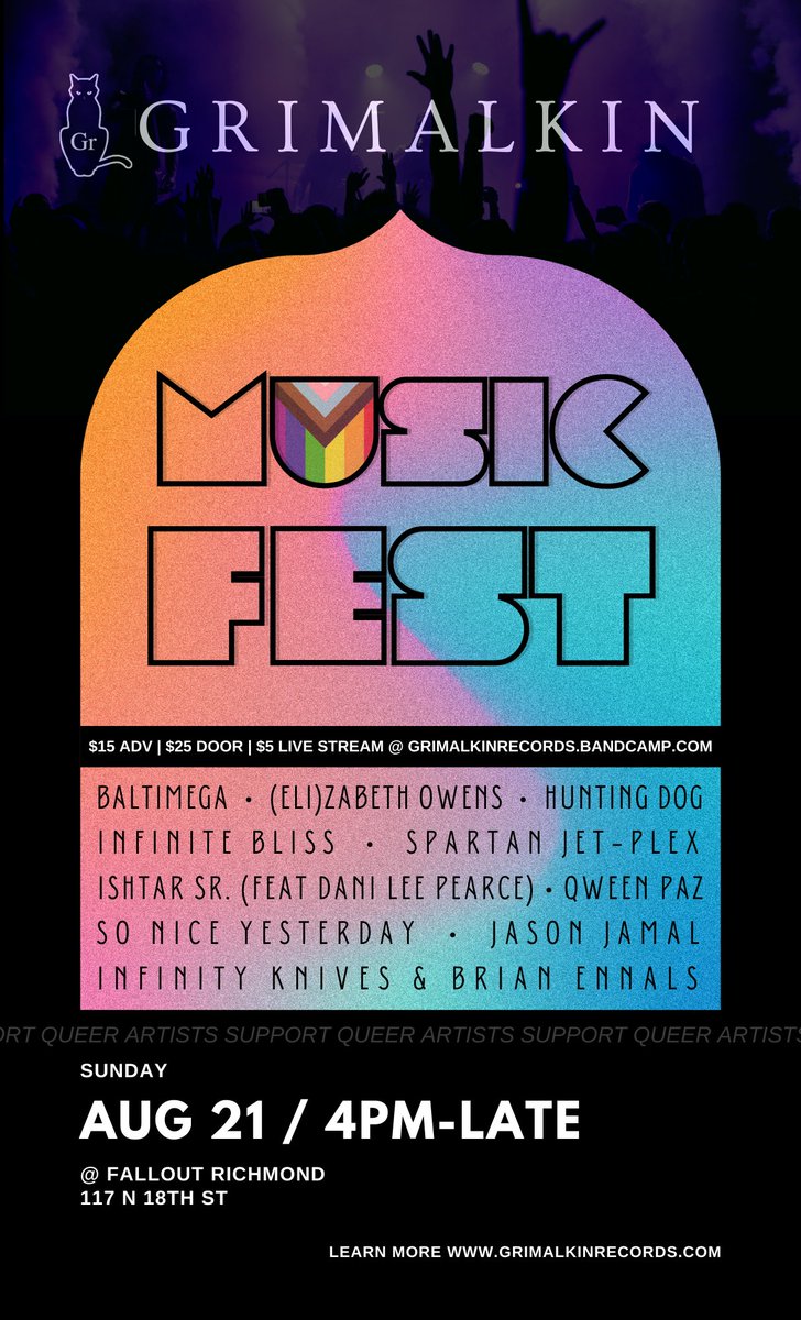 grimalkinmusic's tweet photo. Help us spread the word &amp; please support our very 1st music fest at @falloutrva on August 21!!!

In-Person Tix : https://t.co/GU845lG4wy

Livestream Tix:  https://t.co/3KuRHtVUfh https://t.co/YPlxahxf4W