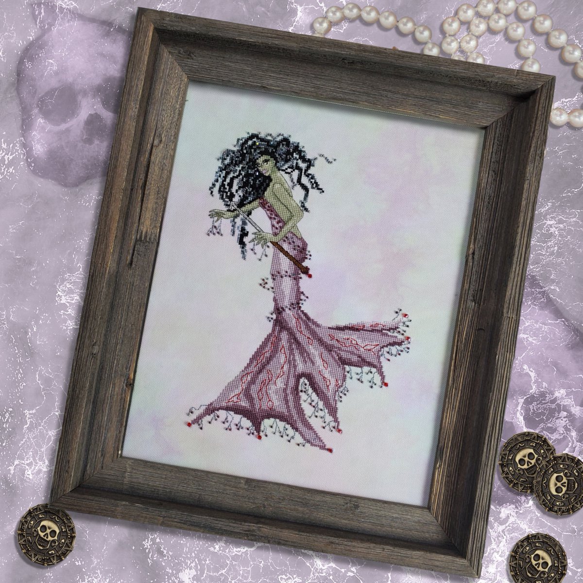 starstitchery's tweet photo. Come check out all of our new arrivals, including "The Dead Sea Mermaid" from Meridian Designs! Reminder that our 20% cross stitch pattern sale runs through Sunday.

All US orders $50+ receive FREE shipping, no code needed. 

https://t.co/kKp6aAT6g7 https://t.co/YdmjzfxAYK