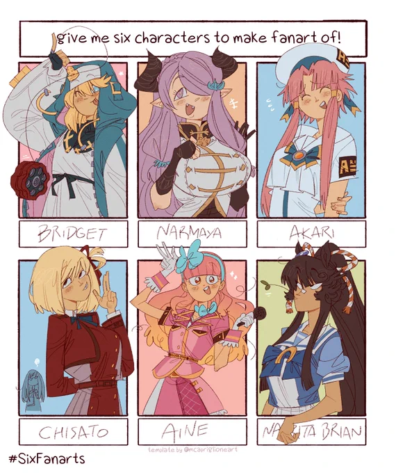 thanks for the suggestions! #sixfanarts https://t.co/lua2xRfZ6Y 