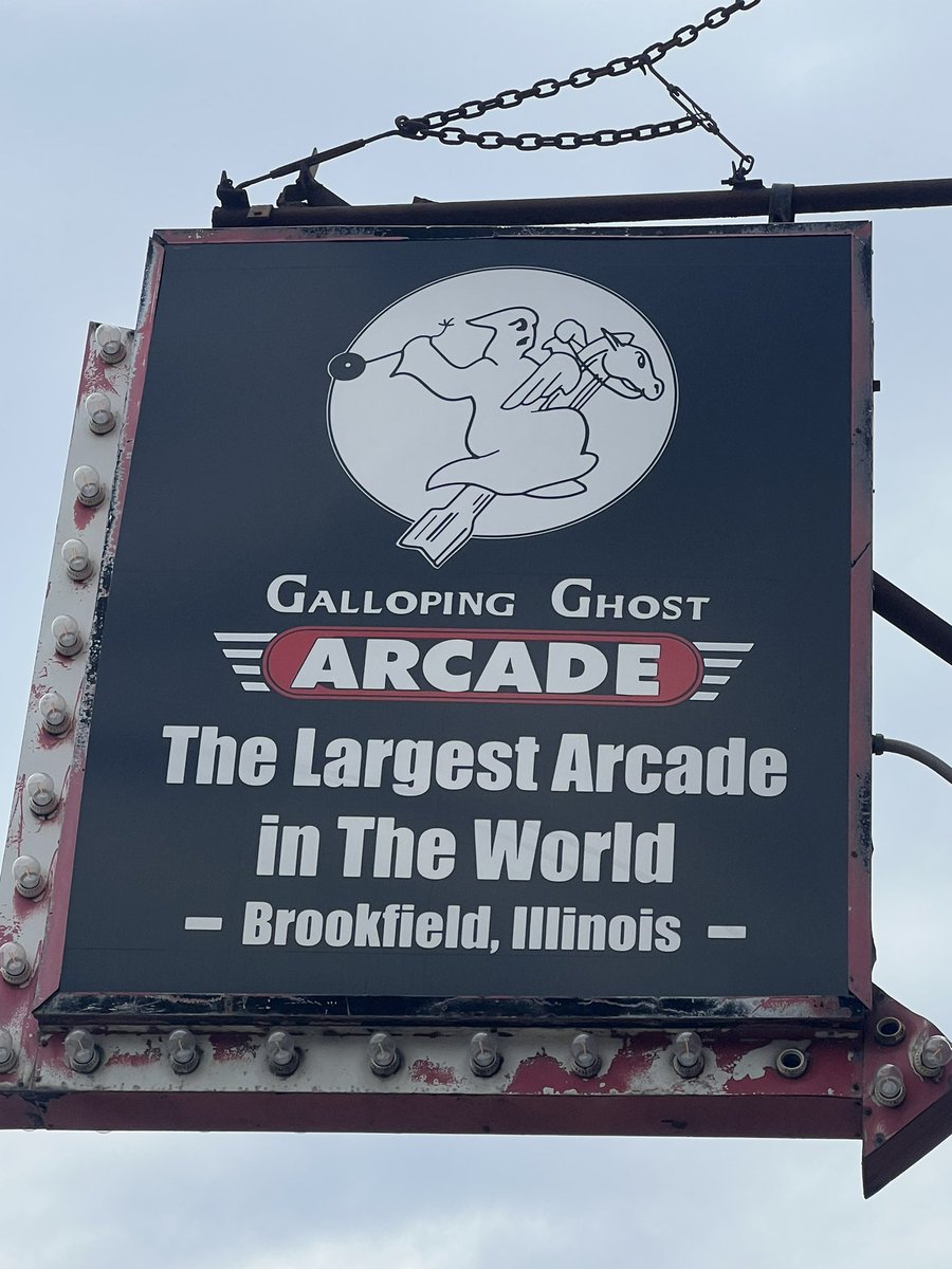 GGA_Ghostlord's tweet photo. Today marks our 12 year anniversary at the Galloping Ghost Arcade. Thank you for all the support and helping us continue to make the place bigger and better! #gallopingghostarcade #anniversary #community #arcade #gallopingghost #videogames #brookfieldillinois https://t.co/Ro9MItZiCd