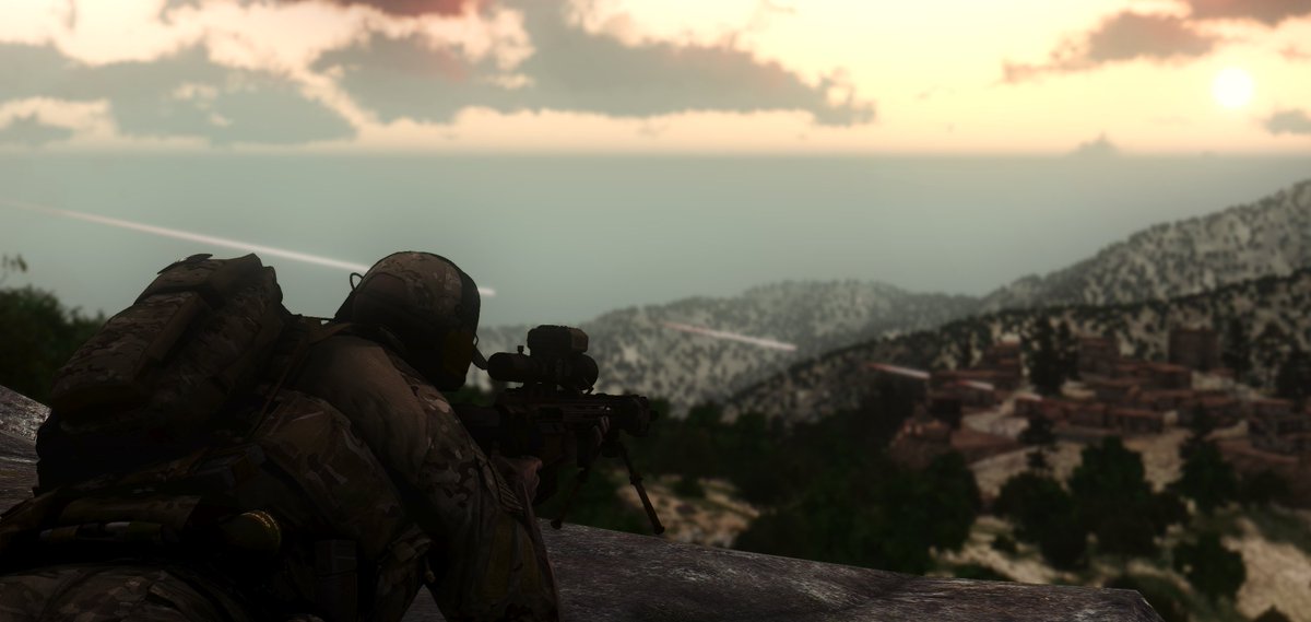 TF_114's tweet photo. Operators from Task Force 114 have begun rotating out of Afghanistan as Operation "NORTHERN IMPACT" comes to a close as a result of increased insurgent presence making operations untenable. #Arma3 https://t.co/PanXUzTAO5