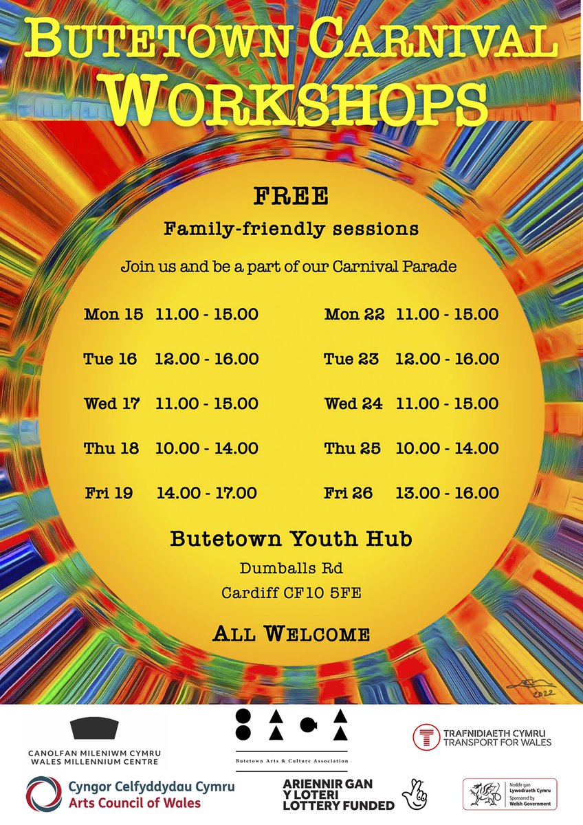 Starting Monday 15 August …

Dechrau Dydd Llun 15 AWST …