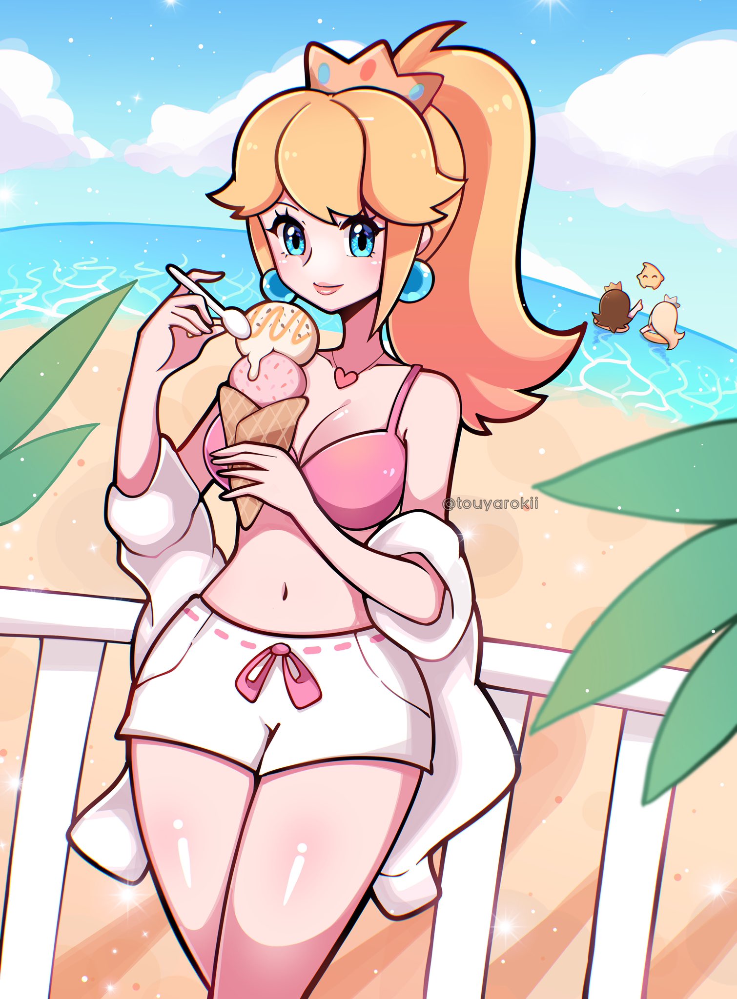 Touya! ★ on Twitter "Summer Princess Peach 🍦 https//t.co/0rMWqYakTj