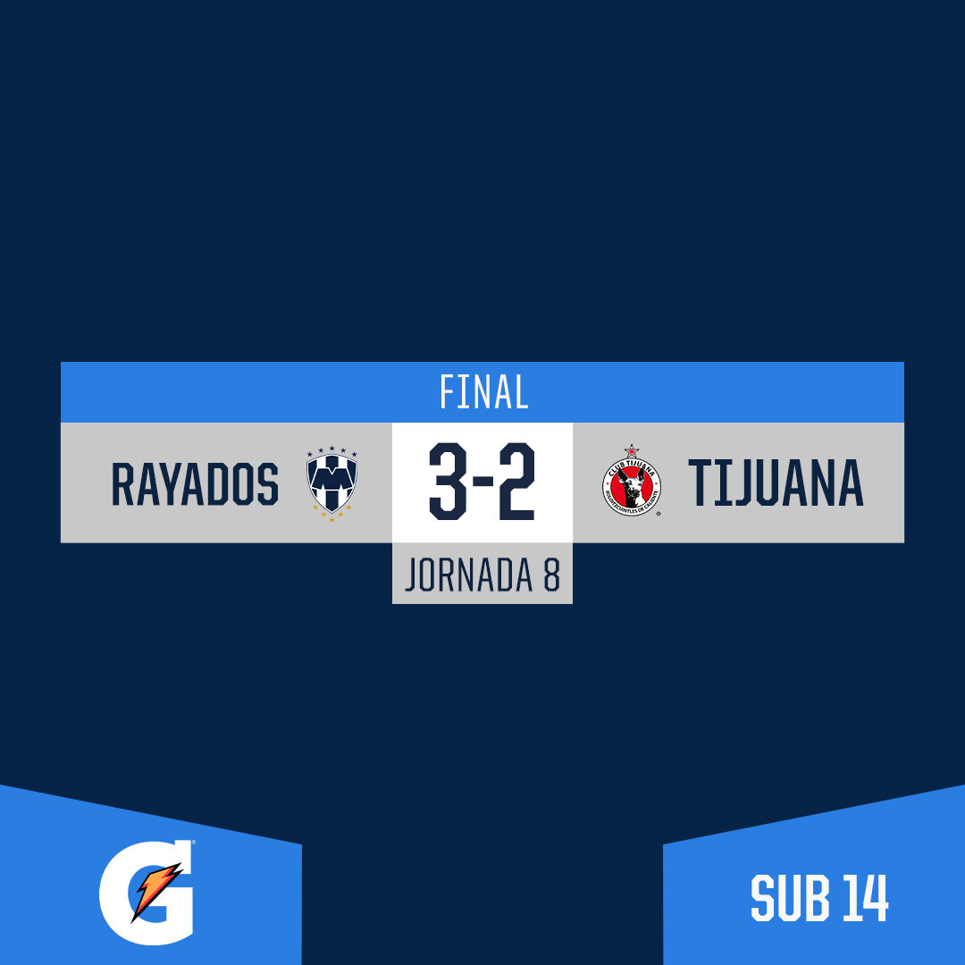 Rayados's tweet photo. ⏱ | #Sub14 l FINAL | #MTY 🤠 3 - 2 #TIJ 🐕

¡Triunfo Azul y Blanco en Sub 14! 👏🏻Ⓜ️

⚽ Andriy López
⚽ Carlos Sanmiguel
⚽ Alfonso Arguelles

@gatorademex 
#ArribaElMonterrey 🇫🇮 https://t.co/iNGbzDHBul