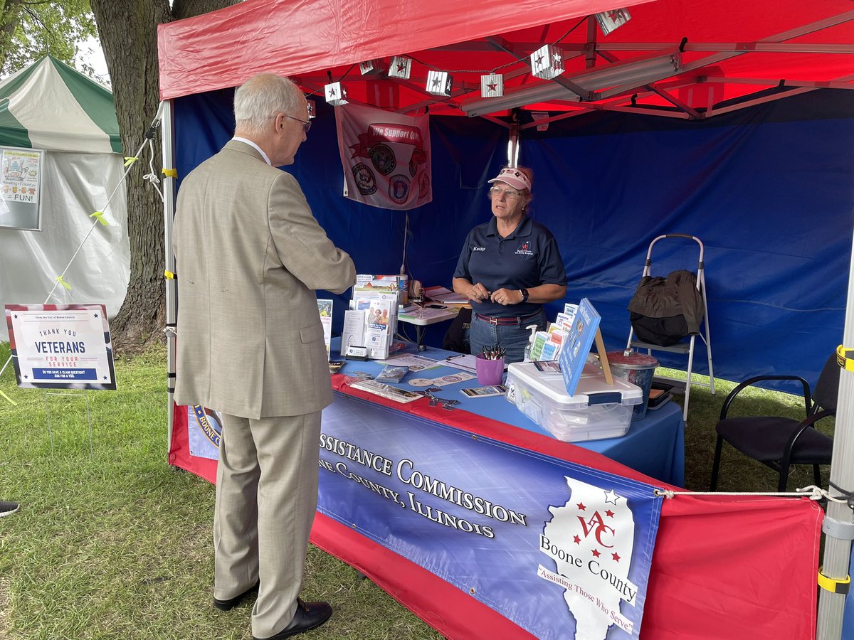 Between seeing some familiar volunteer faces, talking to the Veterans Assistance Commission, and stopping by the UAW voter registration booth, I can say the Boone County Fair was one that you definitely didn’t want to miss! Thank you to Boone County for a great Saturday treat!