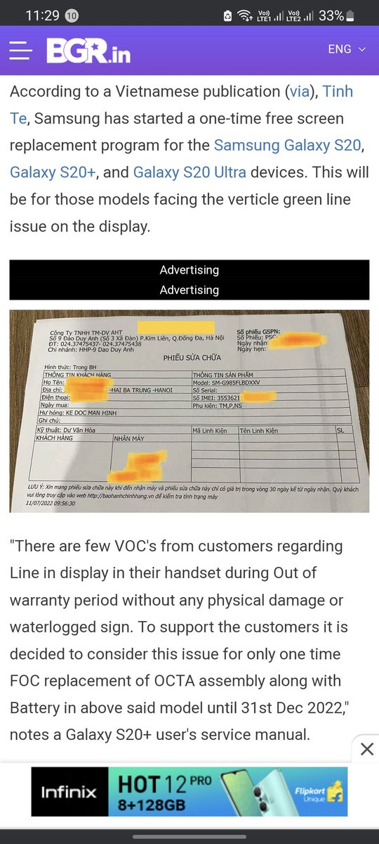 AlbinSudeep's tweet photo. @RayArthita @Samsung @SamsungMobile @SamsungIndia Why there is discrimination between nation and @SamsungMobile  must lead with example. 
I'm facing same problem with S20+ but Vietnamese customers are getting free replacements even out of warranty.
Do you think Indian customers are 3rd Rated. #boycottsamsung https://t.co/kuFq1ndI1o