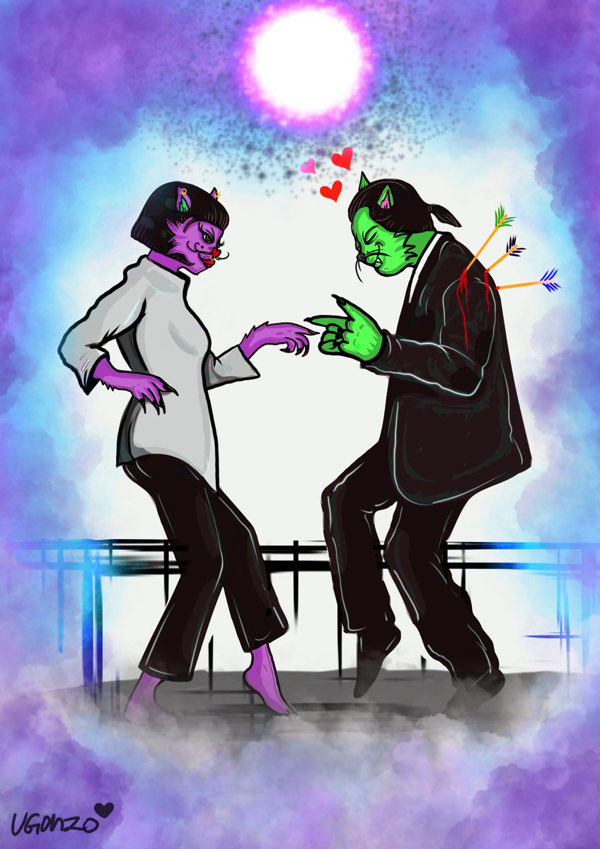 Ugonzo_art's tweet image. One of my favorite scenes of Psycho fiction Mia Molly and Psycho Vincent dancing on the dance floor. 

😺💜🤍💜😻

@PsychoKittiesOG 
@Ugonzo_art 

#Psychokitties 
#art 
#movie 
#pulpfiction 
#nftart 
#Dance 
#CRO